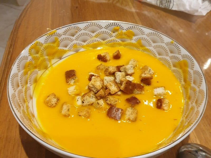 Cliquez pour zoomer ! Velouté de potimarron Thermomix par Blan dine