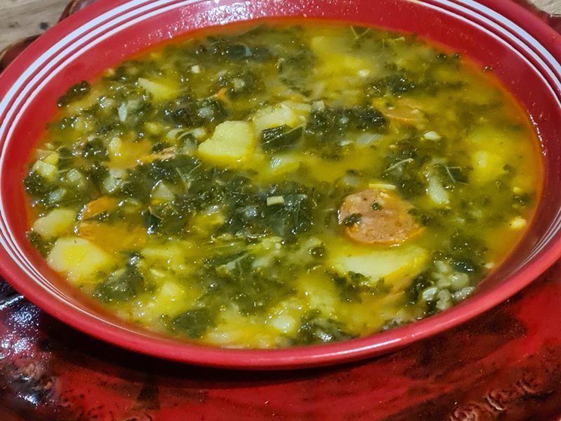 Cliquez pour zoomer ! Caldo verde au chou kale Thermomix par charlotte1954
