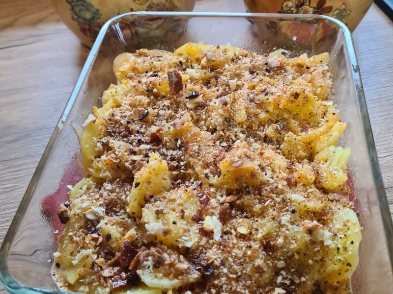 Cliquez pour zoomer ! Gratin de pommes de terre au chorizo Thermomix par charlotte1954