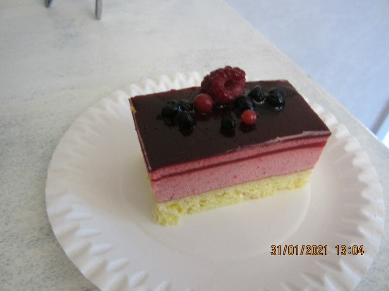 Cliquez pour zoomer ! Bavarois aux framboises Thermomix par CHIPS54