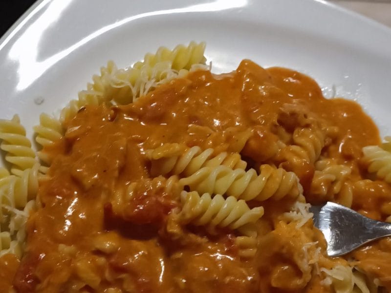 Cliquez pour zoomer ! Pâtes à la sauce au thon Thermomix par Indofan