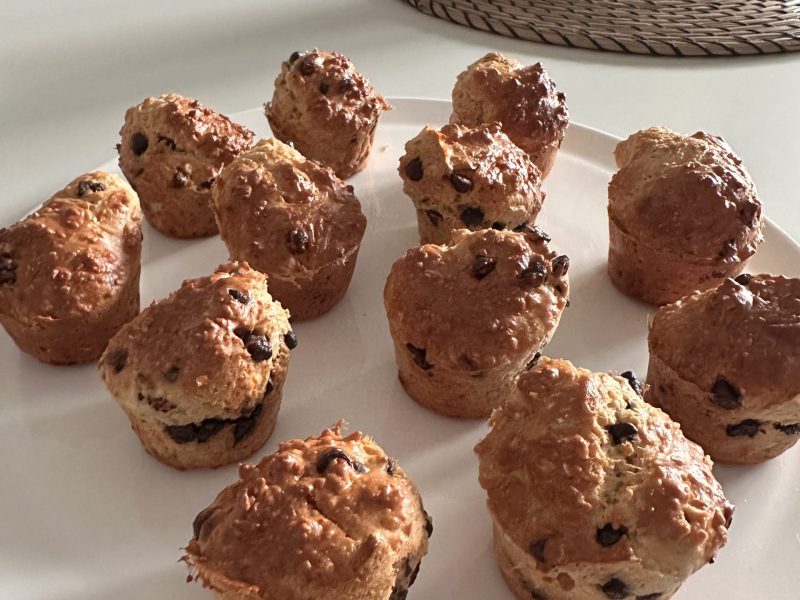 Cliquez pour zoomer ! Muffins au son d’avoine et aux pépites de chocolat Thermomix par Relaxe_Max