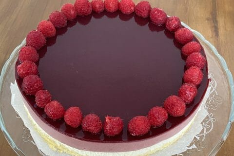 Cliquez pour zoomer ! Bavarois aux framboises Thermomix par elisa_189