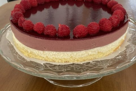 Cliquez pour zoomer ! Bavarois aux framboises Thermomix par elisa_189