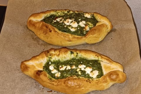 Cliquez pour zoomer ! Pide épinards et feta Thermomix par christi02