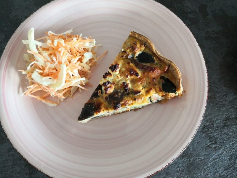 Cliquez pour zoomer ! Tarte salée aux légumes d’été Thermomix par Pigeon