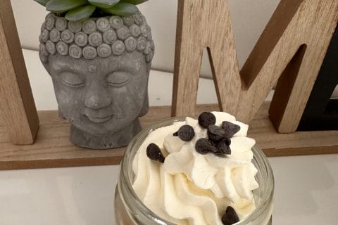 Cliquez pour zoomer ! Verrines banane, confiture de lait et chantilly Thermomix par stephanie_1604