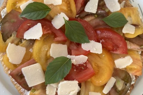 Cliquez pour zoomer ! Tarte feuilletée fromage frais et tomates Thermomix par stephanie_1604