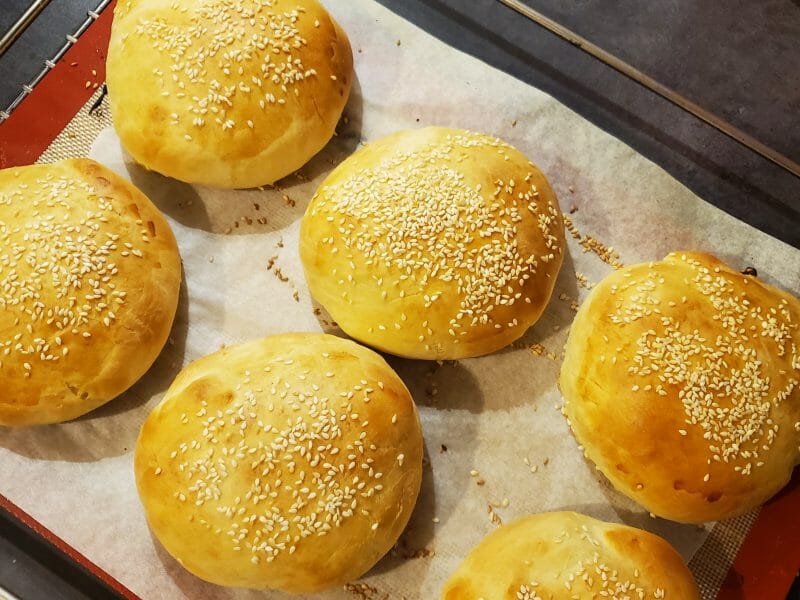 Cliquez pour zoomer ! Pains hamburger Thermomix par Juliette