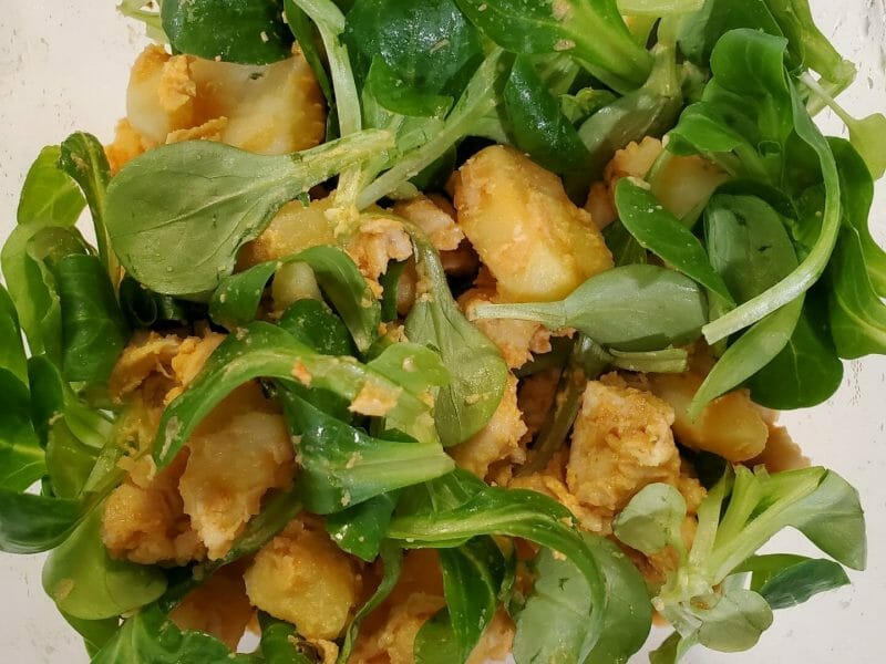 Cliquez pour zoomer ! Salade de poulet au pesto rosso Thermomix par Juliette