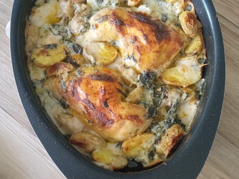 Cliquez pour zoomer ! Poulet sauce crémeuse au citron Thermomix par jessyka_4