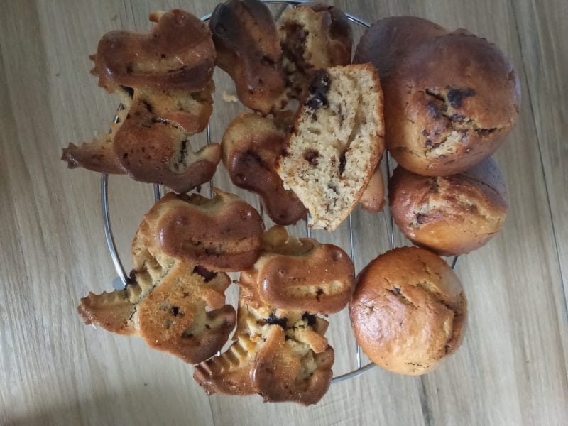 Cliquez pour zoomer ! Muffins choco-amande Thermomix par jessyka_4