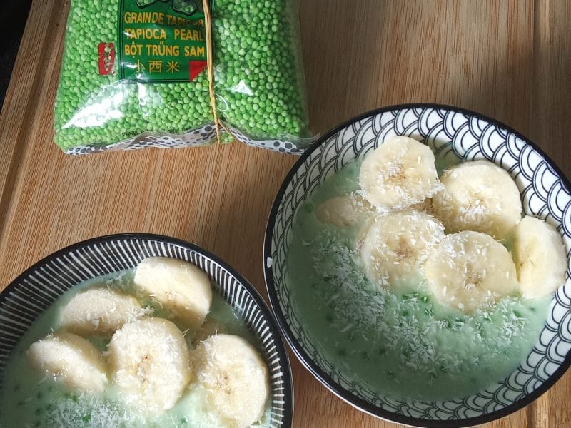Cliquez pour zoomer ! Perles de tapioca aux bananes et lait de coco Thermomix par jessyka_4