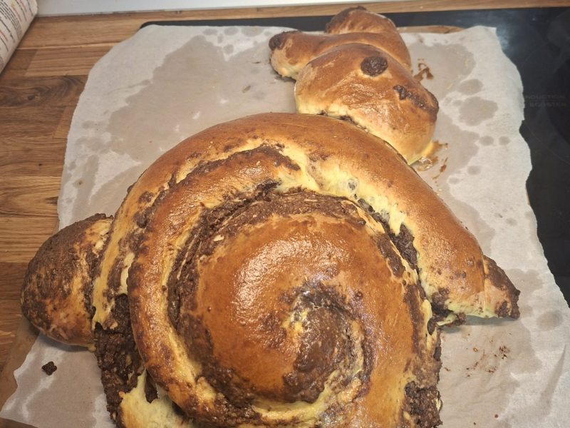 Cliquez pour zoomer ! Brioche à la semoule de blé Thermomix par rbkiz