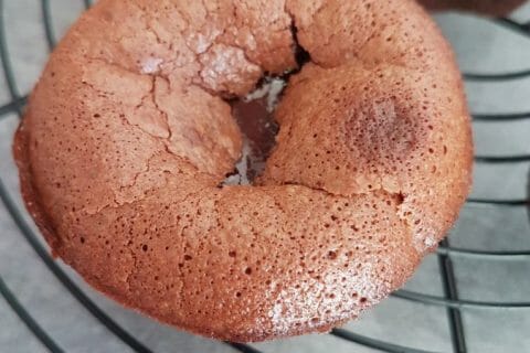 Cliquez pour zoomer ! Moelleux au chocolat cœur fondant Thermomix par Laura1213