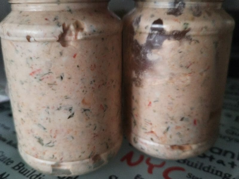 Cliquez pour zoomer ! Crème de poivrons à la feta Thermomix par christele_48