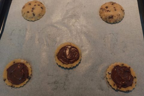 Cliquez pour zoomer ! Cookies fourrés au nutella Thermomix par rinette69