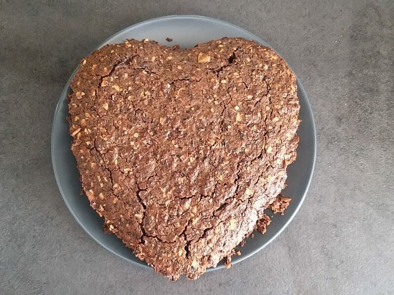 Cliquez pour zoomer ! Brownie magique aux haricots rouges Thermomix par Stefinou