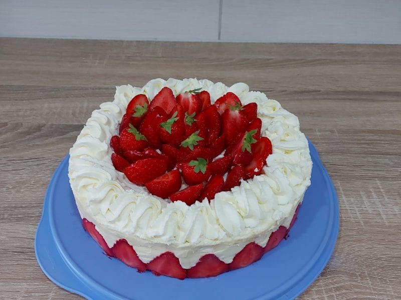 Cliquez pour zoomer ! Fraisier Thermomix par julieeledin