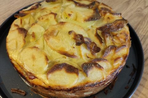 Cliquez pour zoomer ! Gâteau invisible raclette Thermomix par johanna_205