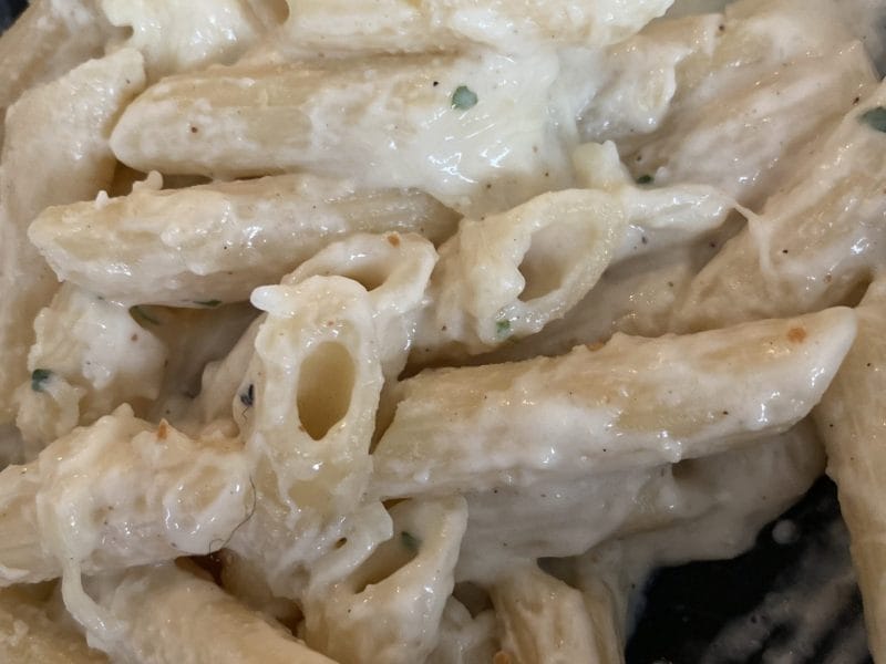 Cliquez pour zoomer ! Penne sauce quatre fromages Thermomix par lucie_02