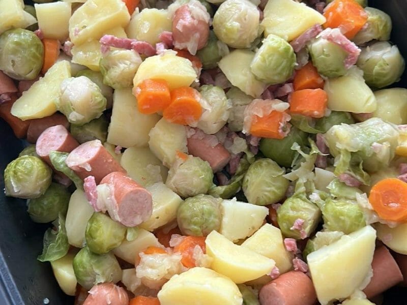 Cliquez pour zoomer ! Potée de choux de Bruxelles Thermomix par liteon