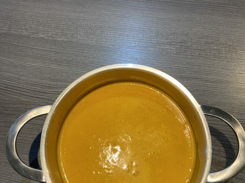 Cliquez pour zoomer ! Velouté de carottes et poivrons rouges Thermomix par liteon