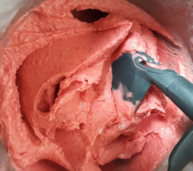 Cliquez pour zoomer ! Glace à la fraise Thermomix par Antou